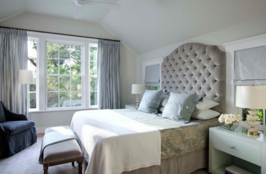 choosing the ideal dramatic headboard for your bedroom1 540x354 دکور بالای تختخواب