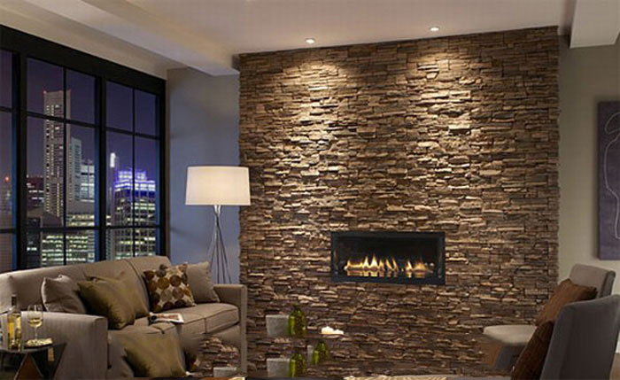 stunning wall stone for living room decorating ideas دکوراسیون با سنگ آنتیک و دکوراتیو