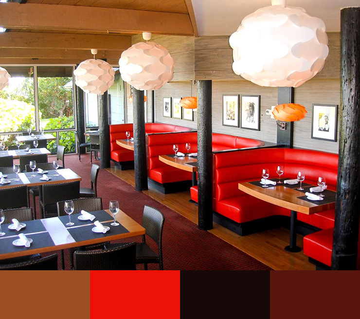 What color is suitable for the decoration of the restaurant 3 چه رنگی برای دکوراسیون رستوران مناسب است؟