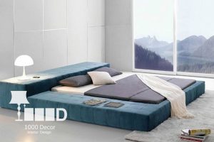 bed decoration6 300x200 تخت خواب (مدلهای زیبای تخت 1000 دکور)